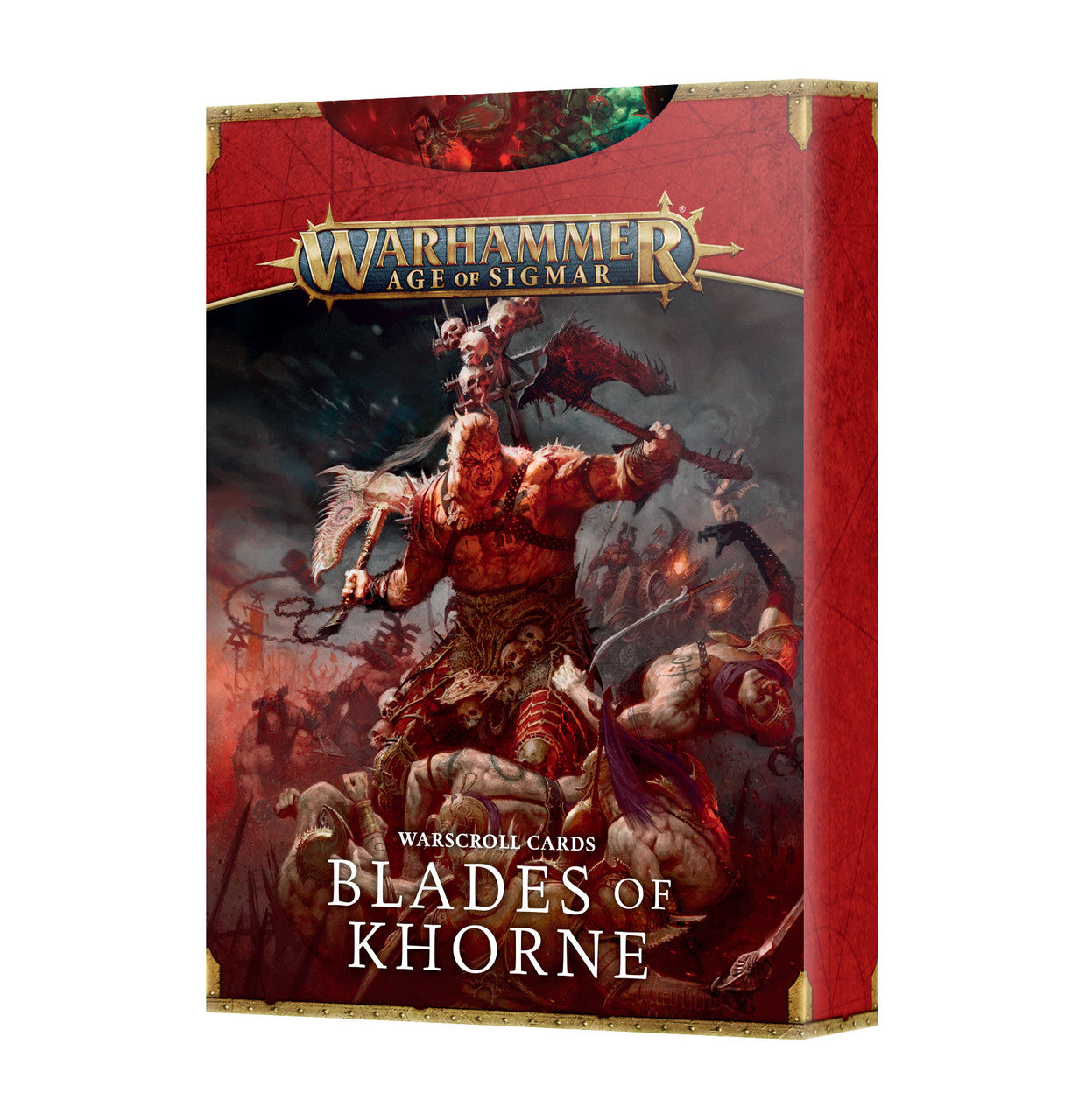 Games Workshop Warhammer Age Of Sigmar Warscroll Cards Blades Of Khorne English 83-81