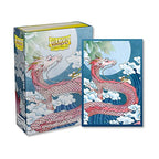 Dragon Shield Limited Edition Brushed Art Japanese Size Card sleeves Water Rabbit 2023 60ct AT-M12614