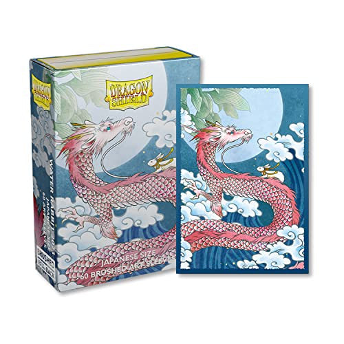 Dragon Shield Limited Edition Brushed Art Japanese Size Card sleeves Water Rabbit 2023 60ct AT-M12614