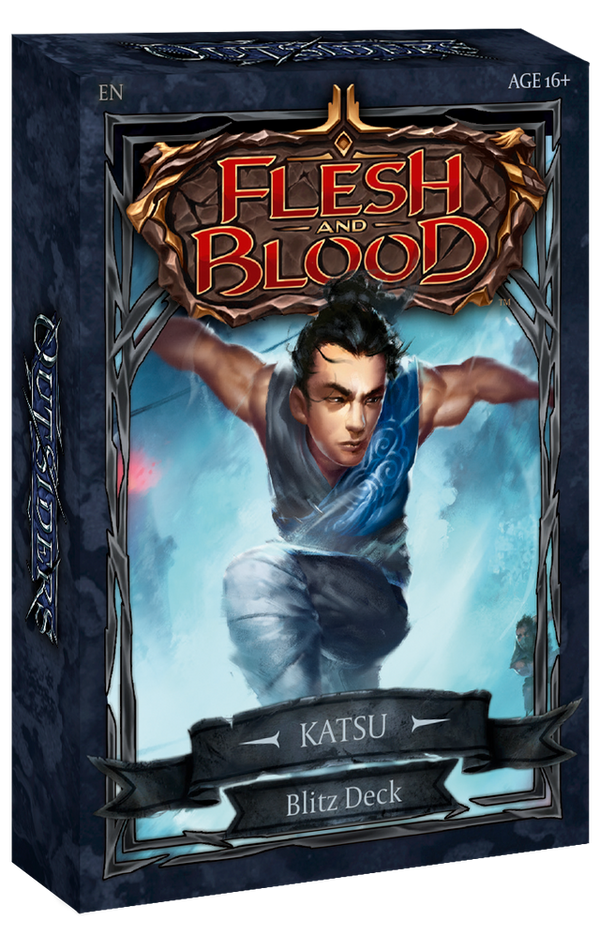 Flesh And Blood TCG Outsider Blitz Deck Katsu Single Pack FAB2302-Katsu