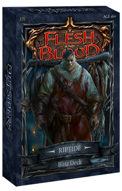 Flesh And Blood TCG Outsider Blitz Deck Riptide Single Pack FAB2302-Riptide