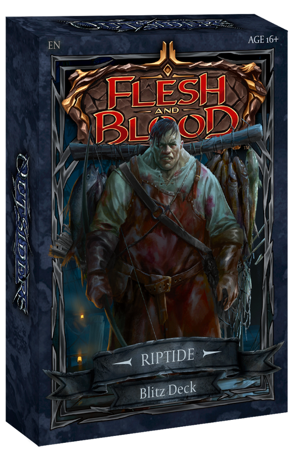 Flesh And Blood TCG Outsider Blitz Deck Riptide Single Pack FAB2302-Riptide