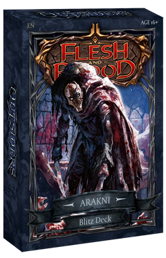 Flesh And Blood TCG Outsider Blitz Deck Arakni Single Pack FAB2302-Arakni