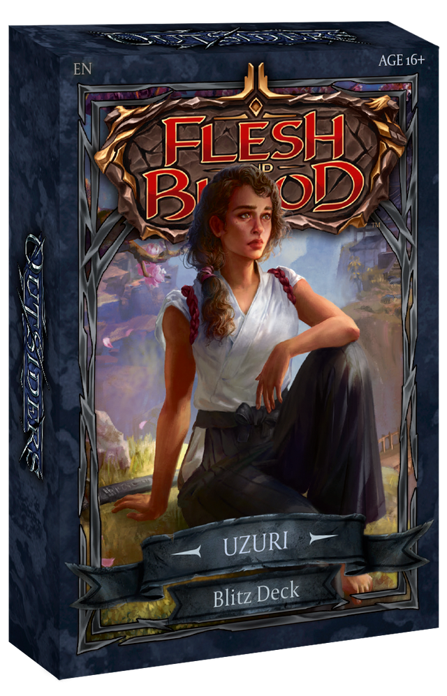 Flesh And Blood TCG Outsider Blitz Deck Uzuri Single Pack FAB2302-Uzuri
