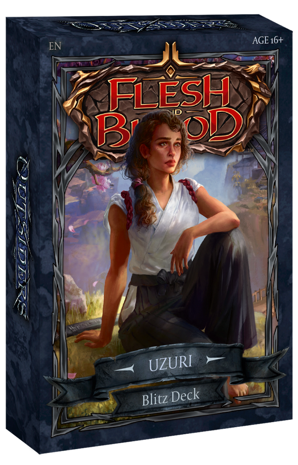 Flesh And Blood TCG Outsider Blitz Deck Uzuri Single Pack FAB2302-Uzuri