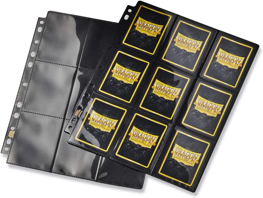Dragon Shield Arcane Tinman PortfolioPocket Collectors Black 50 AT-MDSH10301