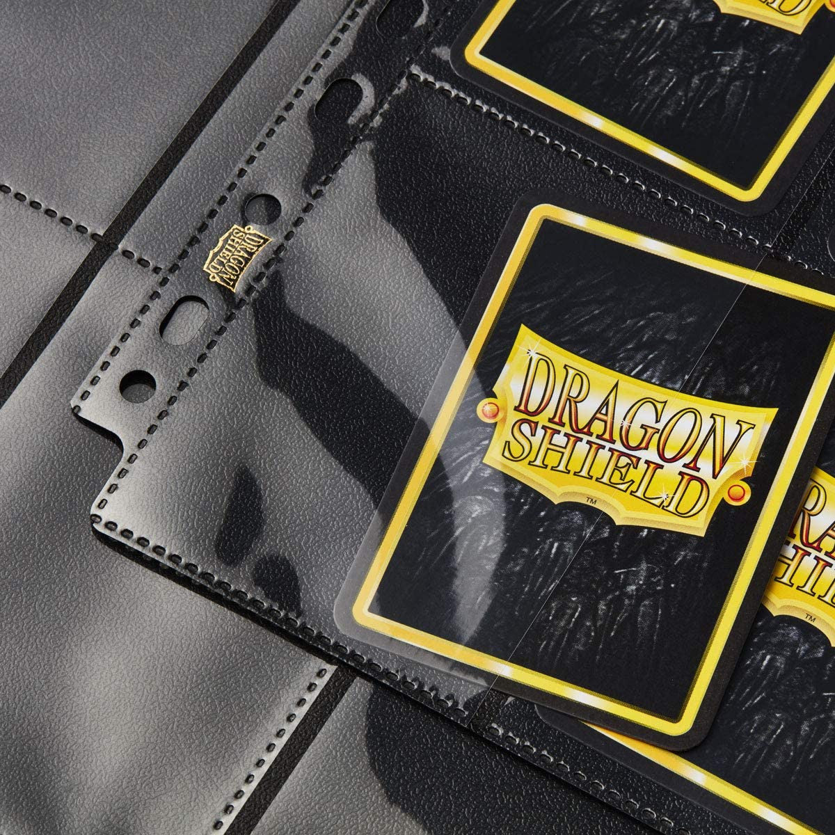 Dragon Shield Arcane Tinman PortfolioPocket Collectors Black 50 AT-MDSH10301