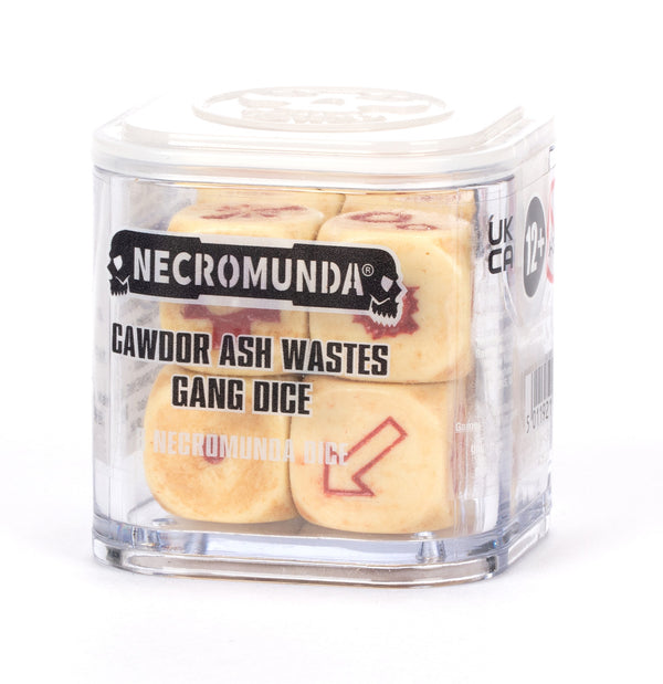 Games Workshop Warhammer 40K Necromunda Cawdor Ash Wastes Gang Dice 301-15