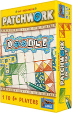 Lookout Games Patchwork Doodle Board Game Strategy Game Puzzle Game Drawing Game Family Board Game for Kids and Adults LK0107
