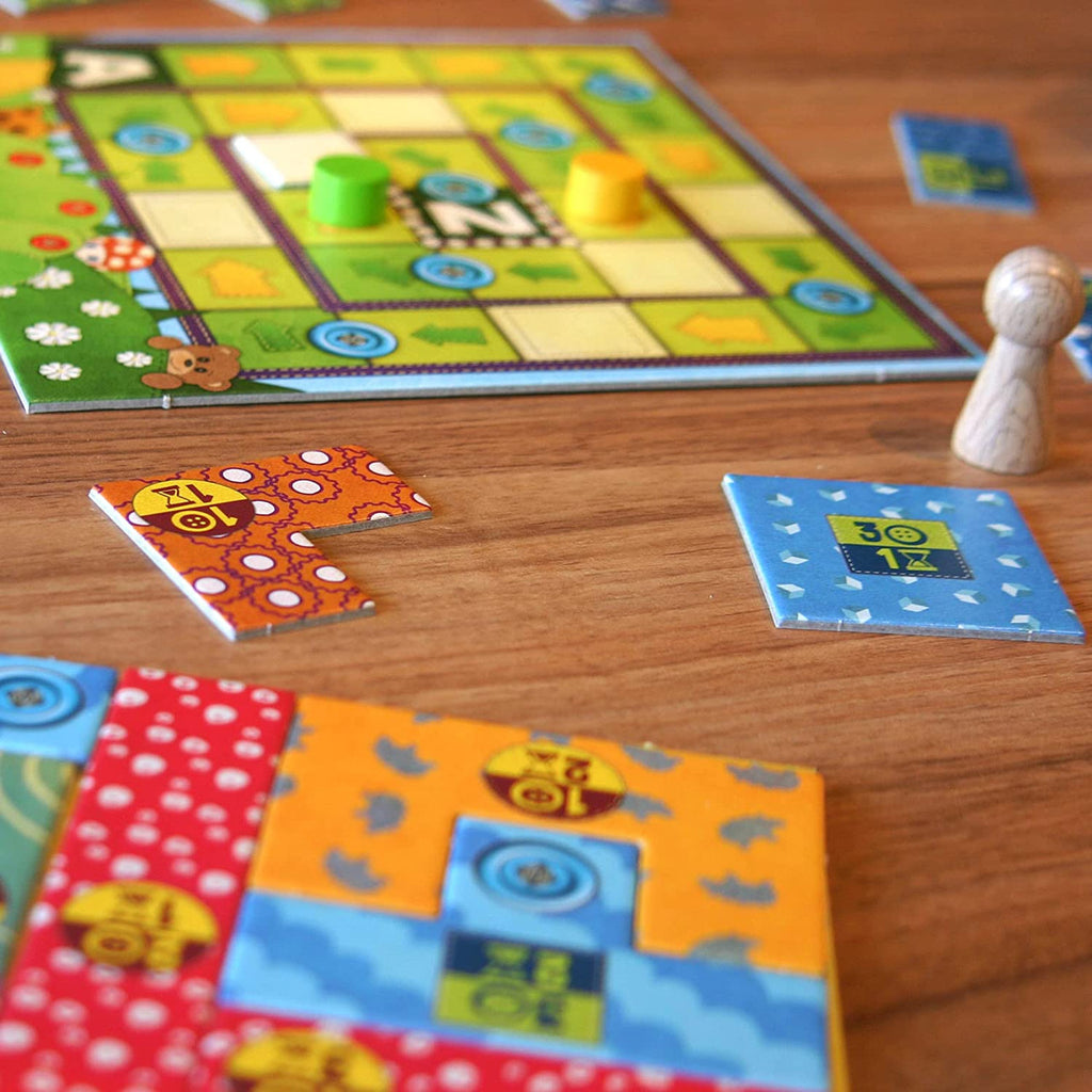 Lookout Games Patchwork Express Board Game Strategy Game Puzzle Game Family Board Game for Kids and Adults