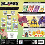 Challengers Card Game Strategy/Interactive Deck Management Game Fun Family Game for Adults and Kids ZM026