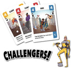 Challengers Card Game Strategy/Interactive Deck Management Game Fun Family Game for Adults and Kids ZM026
