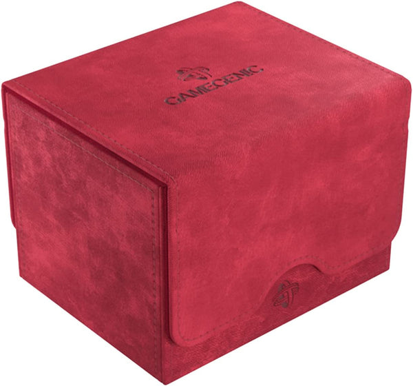Gamegenic Sidekick 100+ Xl Convertible Deck Box Sideloading Card Storage - Red GGS20093ML