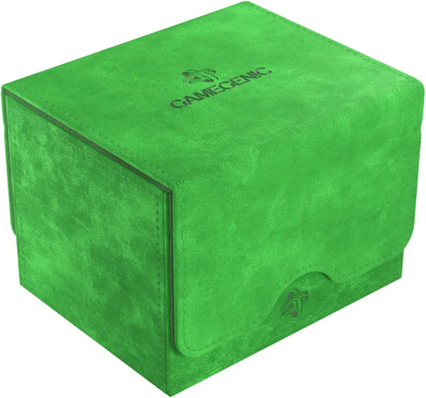 Gamegenic Sidekick 100+ Xl Convertible Deck Box Sideloading Card Storage - Green GGS20094ML