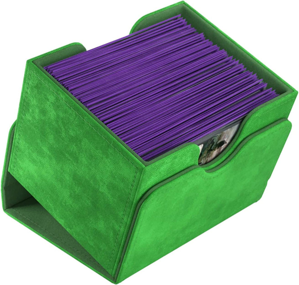 Gamegenic Sidekick 100+ Xl Convertible Deck Box Sideloading Card Storage - Green GGS20094ML