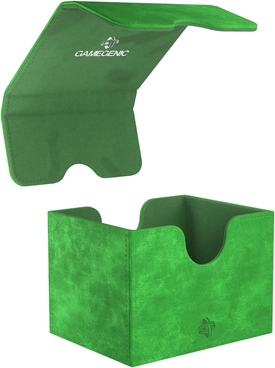 Gamegenic Sidekick 100+ Xl Convertible Deck Box Sideloading Card Storage - Green GGS20094ML