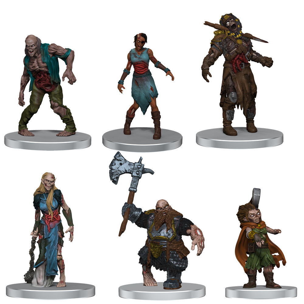Wizkids Dungeons And Dragons Icons Of The Realms Undead Armies Zombies WZK-96208