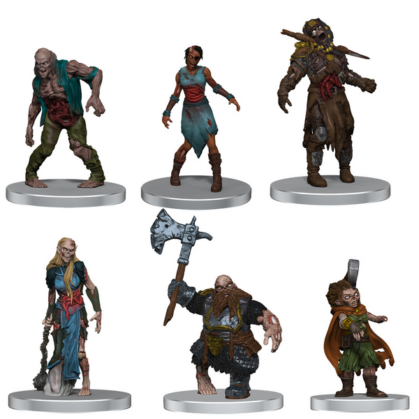 Wizkids Dungeons And Dragons Icons Of The Realms Undead Armies Zombies WZK-96208