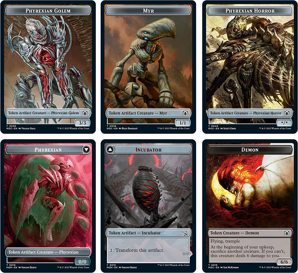 MTG Magic The Gathering CCG March Of The Machines Commander Deck-Growing Threat White/Black Single Pack MTG-MOTM-CD-GrowingThreat