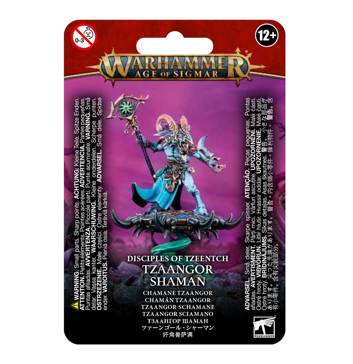 Games Workshop Warhammer Age of Sigmar Armies of Chaos Tzeentch Arcanites Tzaangor Shaman 83-76