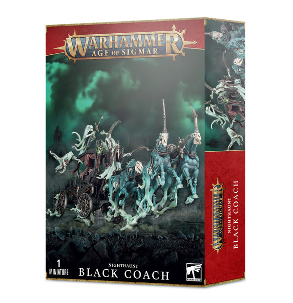 Games Workshop Warhammer Age of Sigmar Nighthaunt Black Coach Miniature 91-22