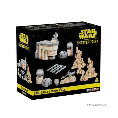 Star Wars Shatterpoint Take Cover Terrain Pack Transform Your Battlefields with Realistic Landscapes SWP17