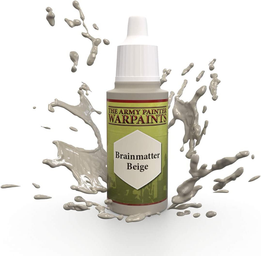 The Army Painter Warpaint Brainmatter Beige Non Toxic Acrylic Paints 18ml WP1406