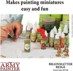 The Army Painter Warpaint Brainmatter Beige Non Toxic Acrylic Paints 18ml WP1406