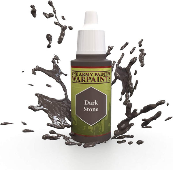 The Army Painter Warpaint Dark Stone Non Toxic Acrylic Paints 18ml WP1425