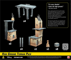 Star Wars Shatterpoint High Ground Terrain Pack Enhance Your Battles with Strategic Advantage SWP02