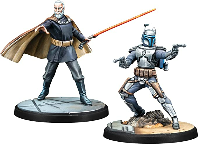 Star Wars Shatterpoint Twice the Pride Count Dooku Squad Pack Unleash the Power of the Sith SWP03