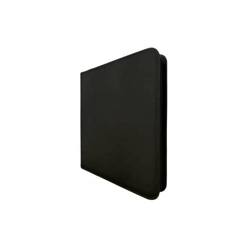 Ultra PRO - Vivid 12-Pocket Zippered PRO-Binder Black Store and Protect Up to 480 Cards ULP15891