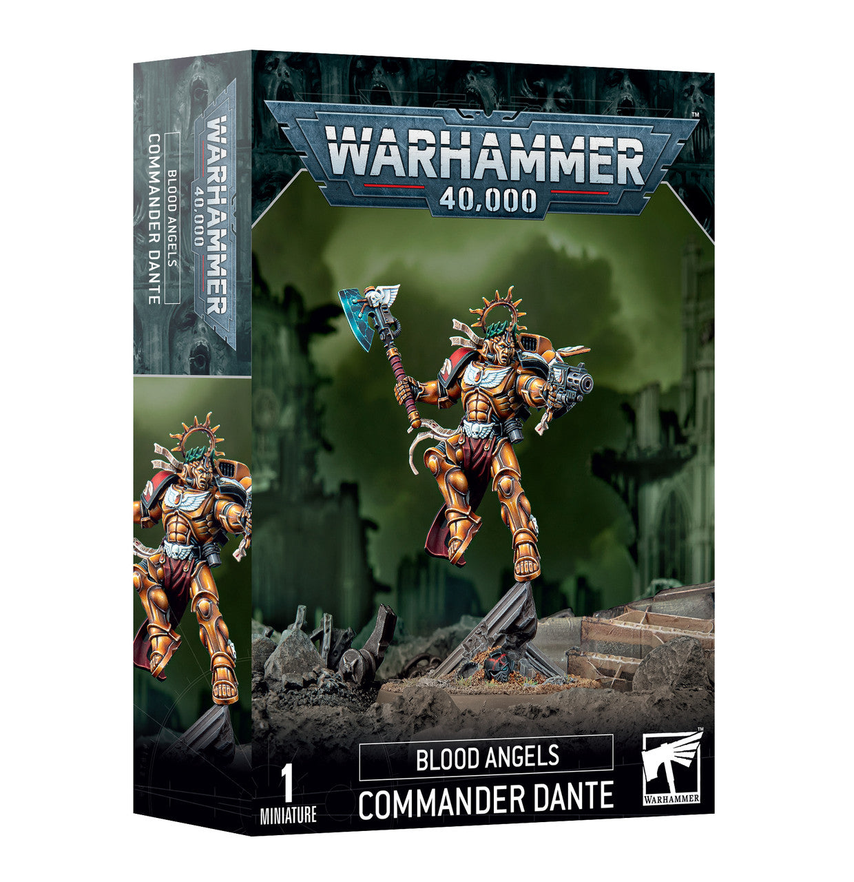 Games Workshop Warhammer 40K Space Marines Blood Angels Commander Dante 41-40
