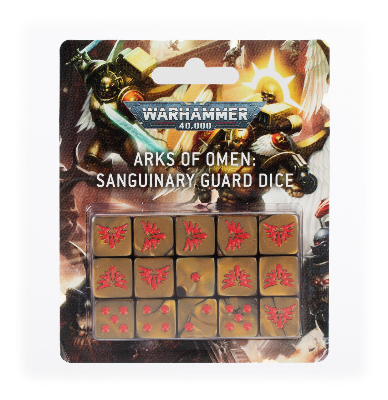 Games Workshop Arks Of Omen Sanguinary Guard Dice 41-46