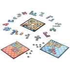 Lookout Games Patchwork Americana Edition The Ultimate Two Player Quilt Building Game Featuring Beautiful Americana Inspired Designs LK0623