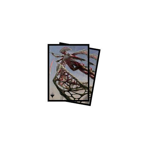 Ultra PRO - Magic The Gathering Phyrexia All Will Be One - 100ct Standard Size Card Sleeves Ixhel Scion of Atraxa UPI-19666