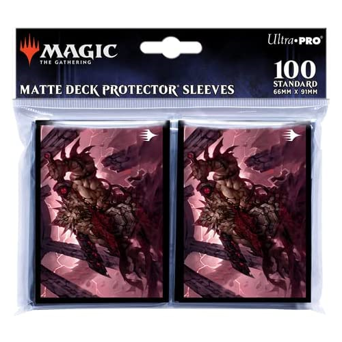 Ultra PRO Magic the Gathering CCG March of the Machine Brimaz Blight of Oreskos 100ct Standard Deck Protector Sleeves A UPI-19740
