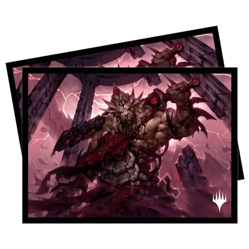 Ultra PRO Magic the Gathering CCG March of the Machine Brimaz Blight of Oreskos 100ct Standard Deck Protector Sleeves A UPI-19740