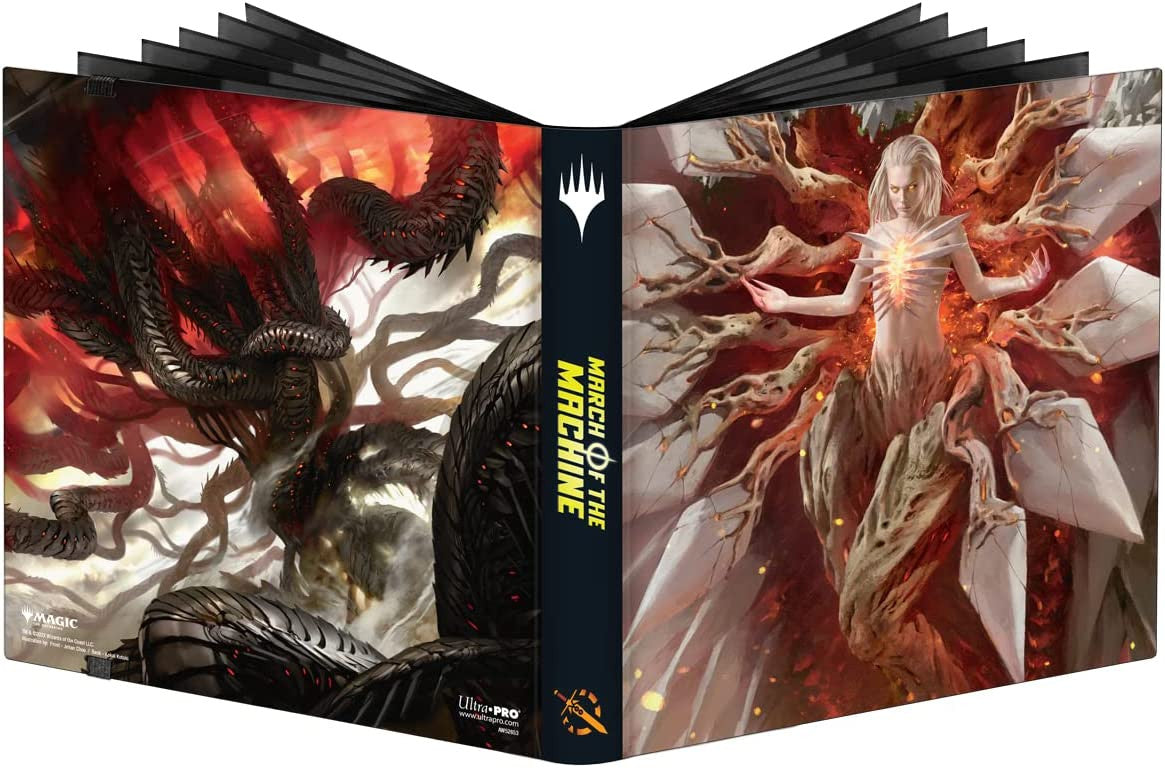Ultra PRO Magic the Gathering CCG March of the Machine 12-Pocket PRO-Binder Holds up to 480 standard size cards UPI-19762