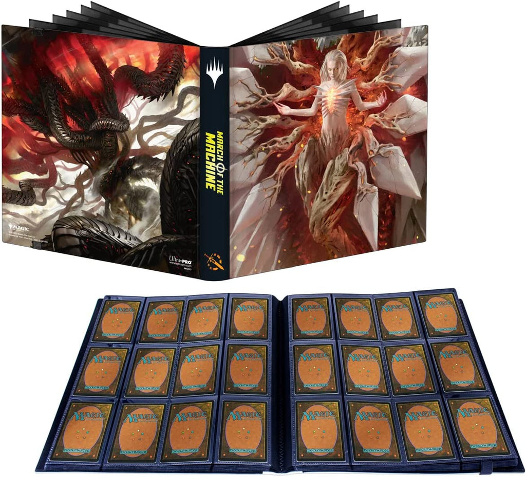 Ultra PRO Magic the Gathering CCG March of the Machine 12-Pocket PRO-Binder Holds up to 480 standard size cards UPI-19762