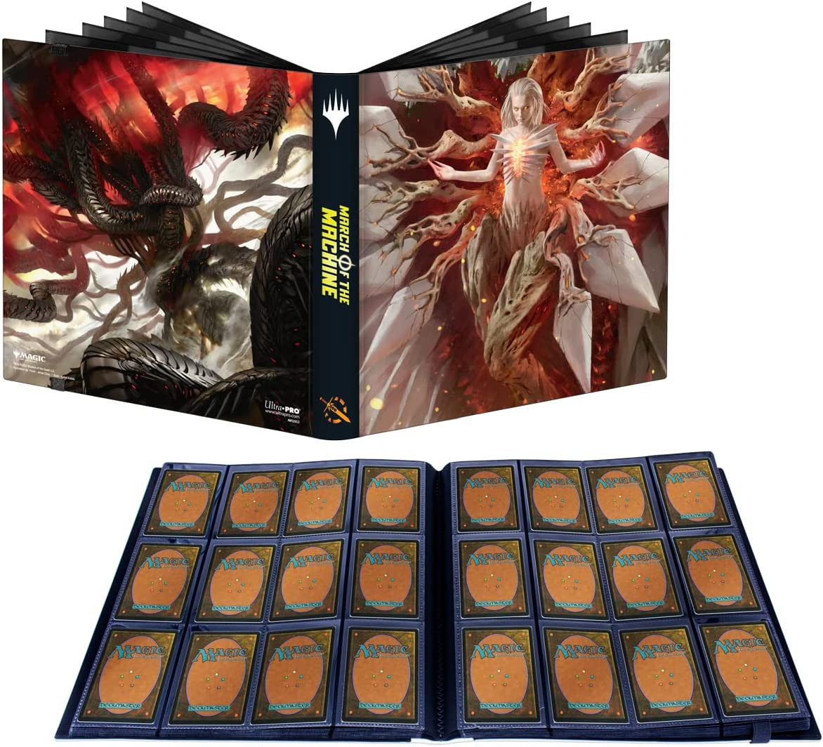 Ultra PRO Magic the Gathering CCG March of the Machine 12-Pocket PRO-Binder Holds up to 480 standard size cards UPI-19762