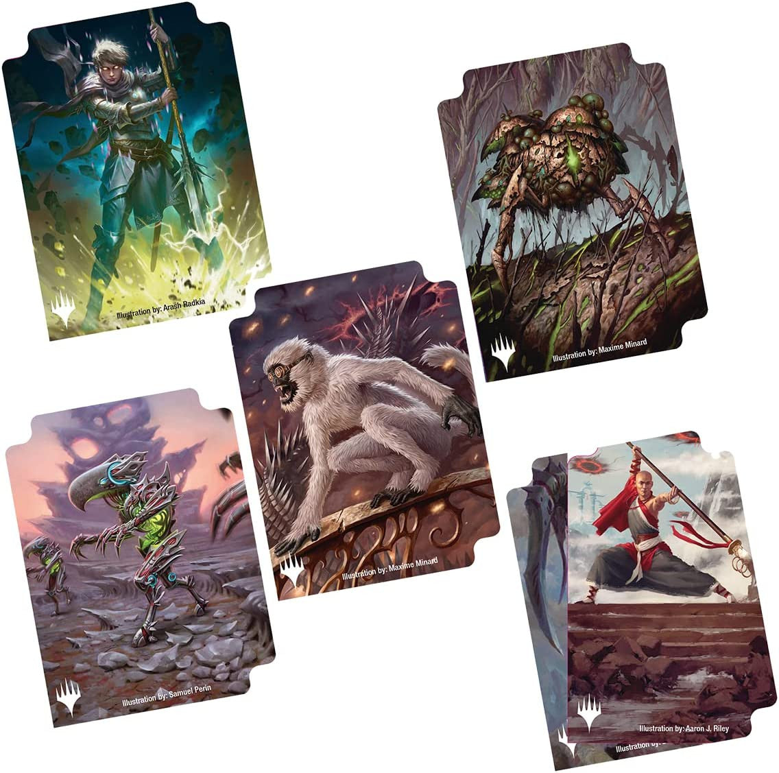 Ultra PRO Magic the Gathering CCG March of the Machine Token Dividers with Deck Box UPI-19765