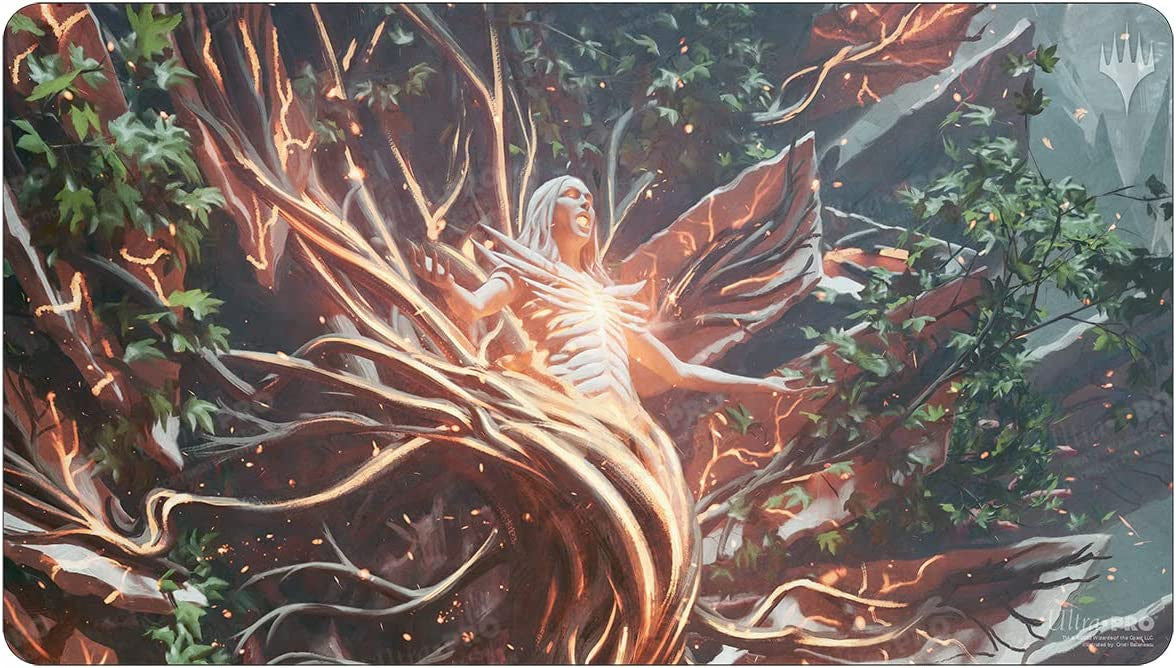 Ultra PRO March of the Machine Wrenn and Realmbreaker Standard Gaming Playmat for Magic The Gathering UPI-19777