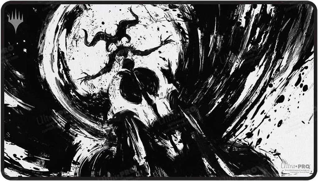 Magic the Gathering CCG: March of the Machine Black Stitched Playmat X