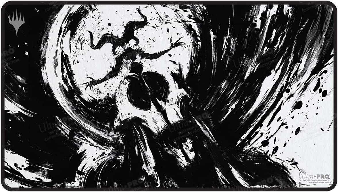 Magic the Gathering CCG: March of the Machine Black Stitched Playmat X