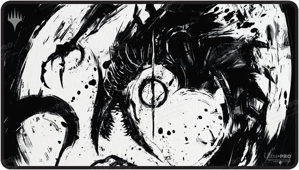 Magic the Gathering CCG: March of the Machine Black Stitched Playmat Y