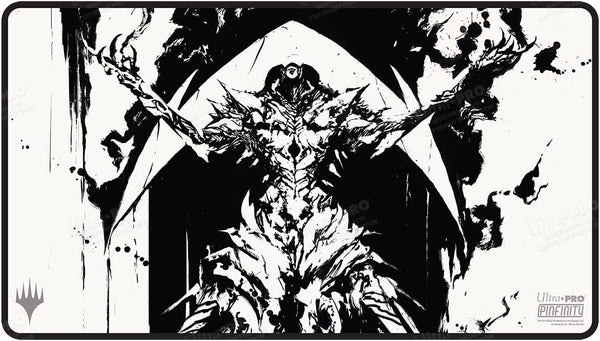Magic the Gathering CCG: March of the Machine AR Enhanced Black Stitched Playmat Z