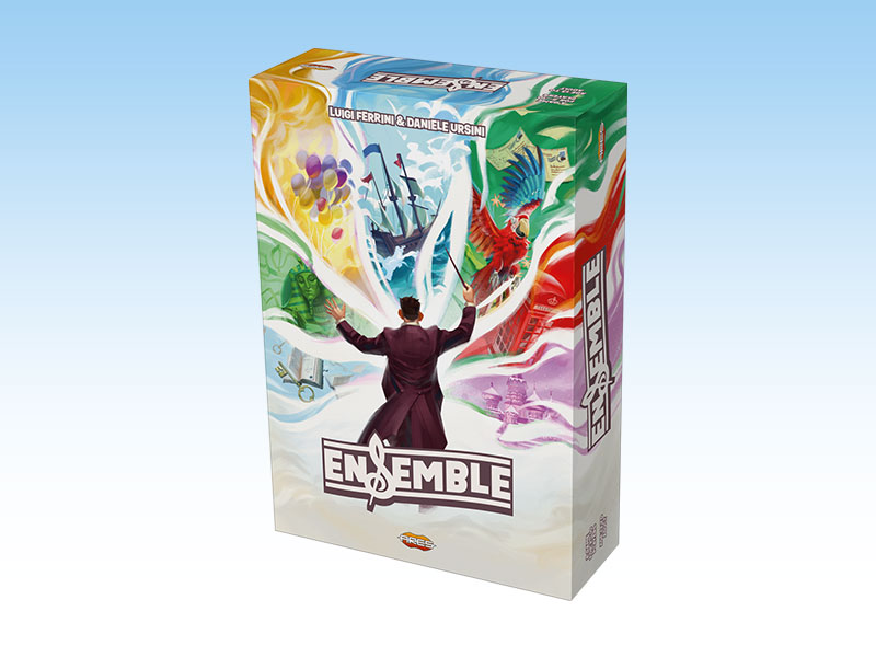 Ares Games ENSEMBLE Cooperative Family Party Board Game 2 to 10 Players, 15-Minute Playtime Communication & Teamwork Game for Ages 8+ AGS-ARFG003