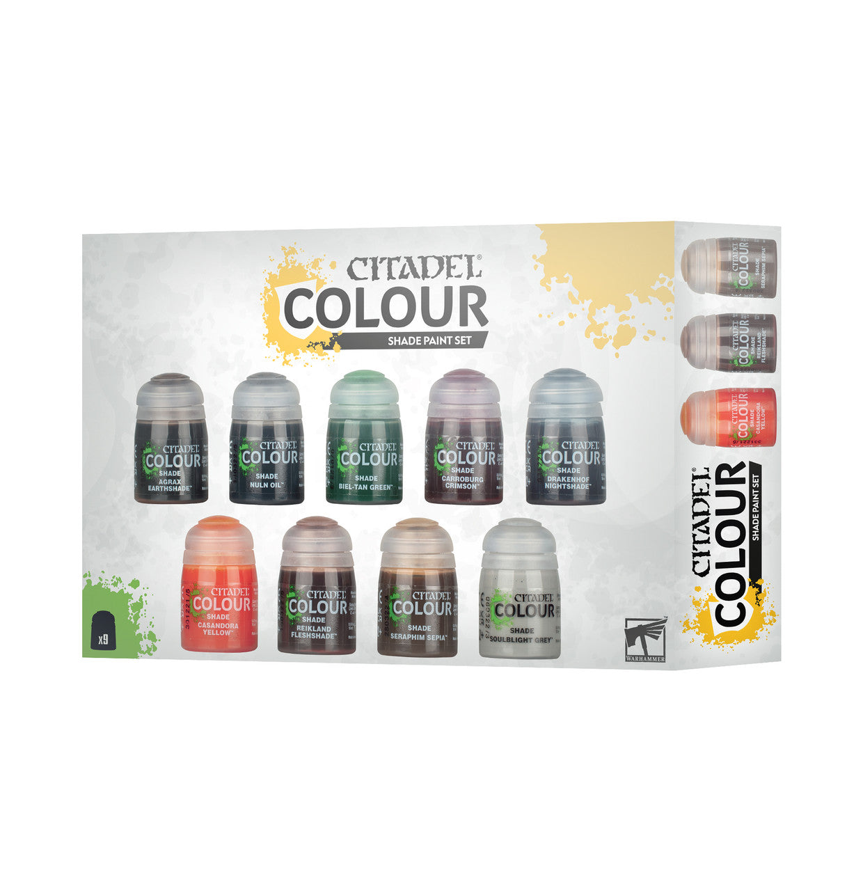 Games Workshop Citadel Colour Shade Paint Set 60-49