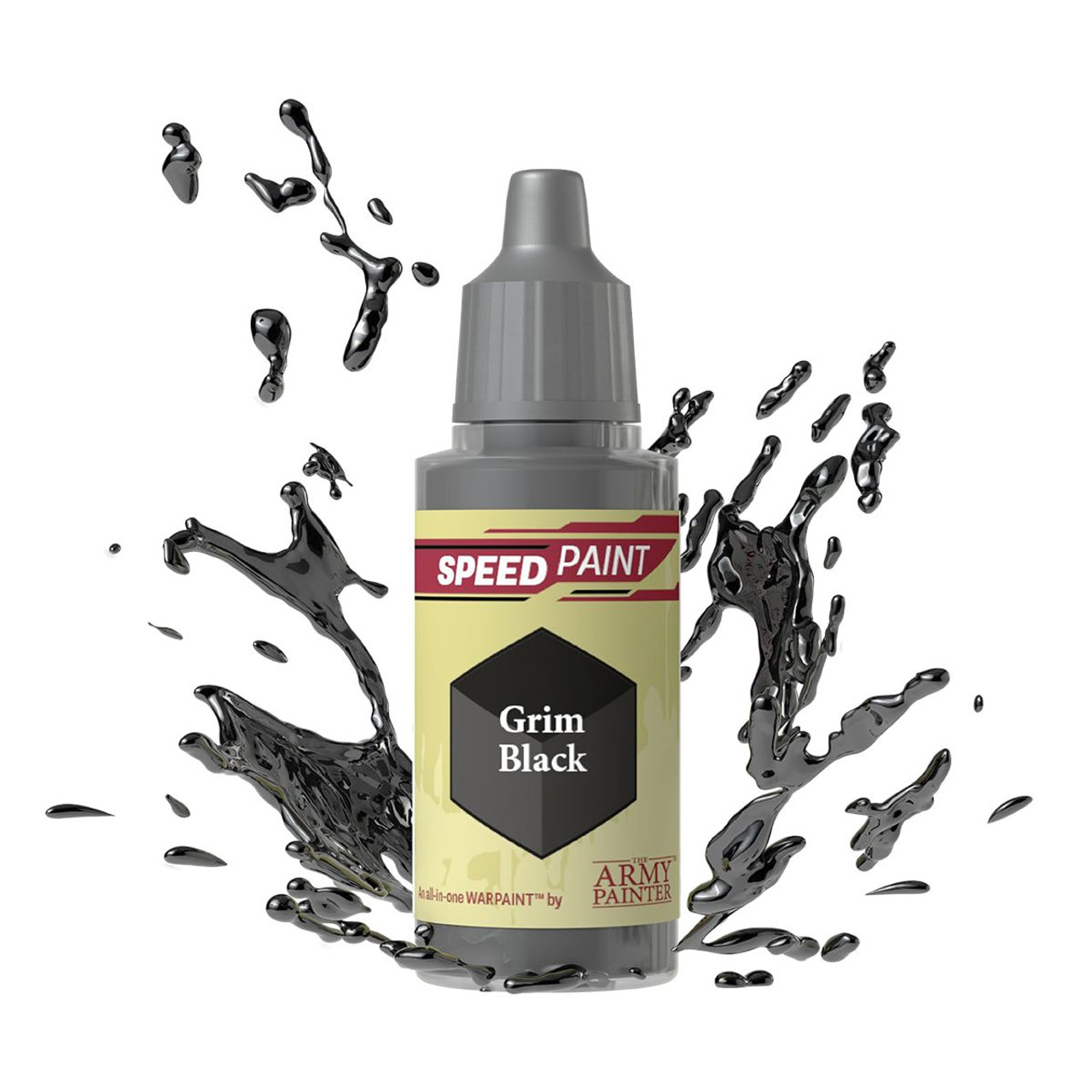 The Army Painter SpeedPaint 2.0 Grim Black Non Toxic Paints WP2001